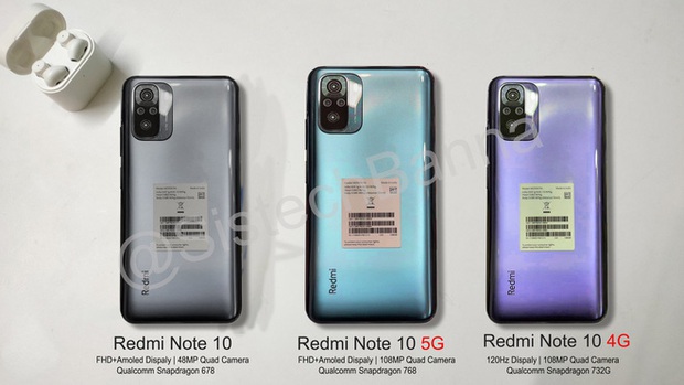 Đây là Redmi Note 10: Thiết kế giống Mi 10T, màn hình AMOLED, Snapdragon 768, ra mắt ngày 4/3 - Ảnh 4.