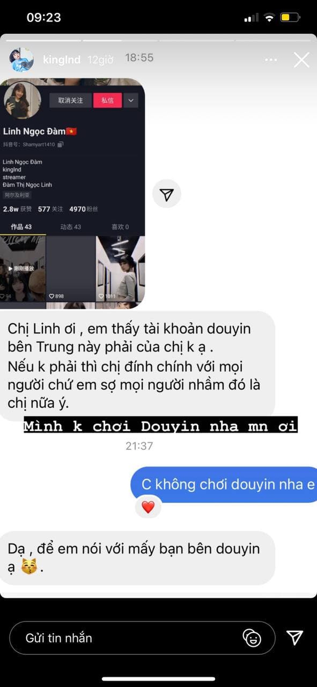 Linh Ngọc Đàm bị giả mạo tài khoản TikTok, nhưng lượng tương tác quá khủng khiến nhiều người phải bất ngờ! - Ảnh 1.