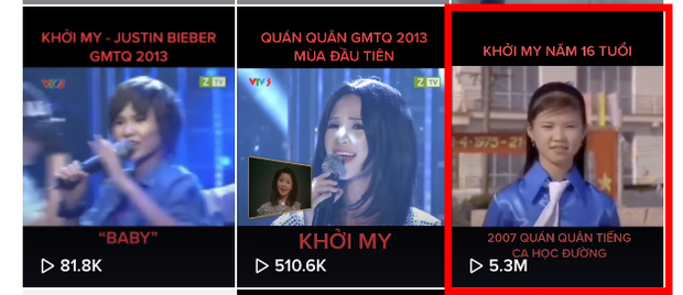 Hội GenZ sốc nặng với khoảnh khắc Khởi My năm 16 tuổi ẵm giải Quán quân vì lúc đó các bạn mới... ra đời - Ảnh 3. Hội GenZ sốc nặng với khoảnh khắc Khởi My năm 16 tuổi ẵm giải Quán quân vì lúc đó các bạn mới... ra đời - Ảnh 3.