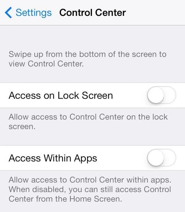 Đang chơi game hoặc sử dụng ứng dụng mà thường xuyên quẹt nhầm vào Trung tâm điều khiển trên iPhone, thì đây là cách bạn trị dứt điểm vấn đề đó - Ảnh 6.