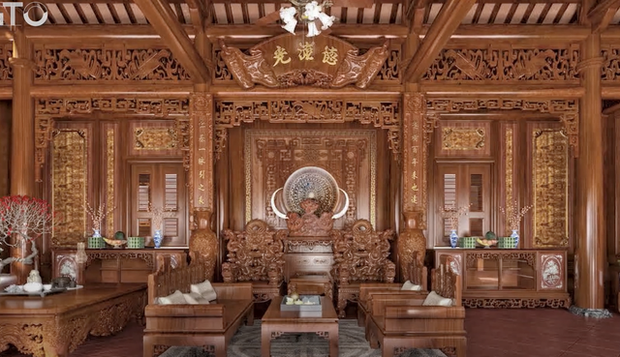 Lạc lối trong cung điện của đại gia Thành Thắng Group: Cao bằng toà nhà 18 tầng, diện tích sàn 15.000m2, 20 phòng ngủ, dát vàng khắp nơi - Ảnh 15.