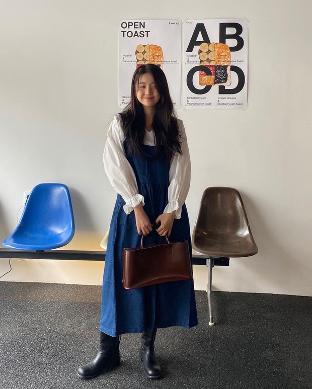 Diện váy theo những công thức chuẩn Hàn này là suốt mấy ngày Tết bạn sẽ đều có outfit đẹp để du Xuân - Ảnh 10.