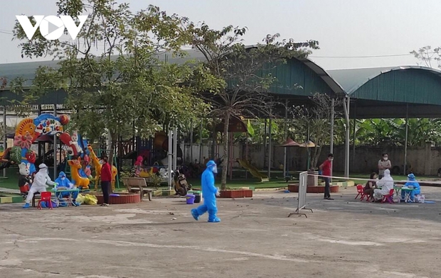 Tết đặc biệt với các cháu học sinh cách ly tại trường Mầm non Bạch Đằng (Hải Dương) - Ảnh 2. Tết đặc biệt với các cháu học sinh cách ly tại trường Mầm non Bạch Đằng (Hải Dương) - Ảnh 2.