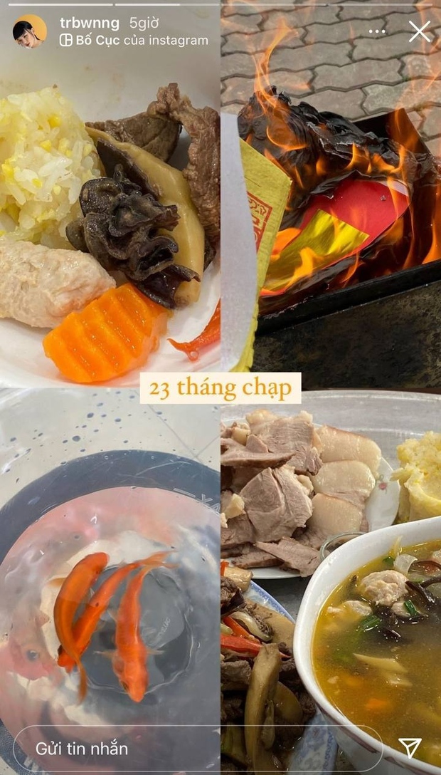 23 Tết, dân tình rủ nhau khoe mâm cỗ ông Táo, tuyển hoa, gói bánh thấy rộn ràng quá rồi nè! - Ảnh 7.