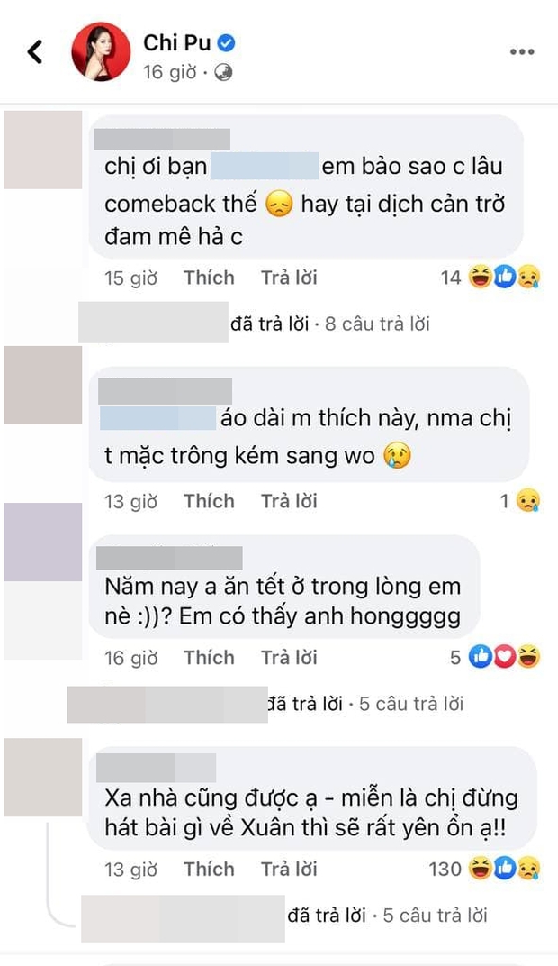 Góc thương em: Chi Pu đăng ảnh xinh đẹp mừng xuân mà cũng bị antifan cà khịa Thôi chị đừng ra nhạc Tết nha - Ảnh 2.