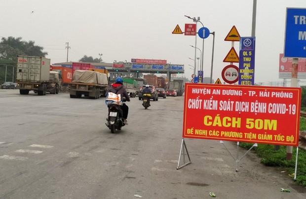 Hải Phòng: Ra vào thành phố từ trưa 6/2 phải có giấy đi lại - Ảnh 1. Hải Phòng: Ra vào thành phố từ trưa 6/2 phải có giấy đi lại - Ảnh 1.