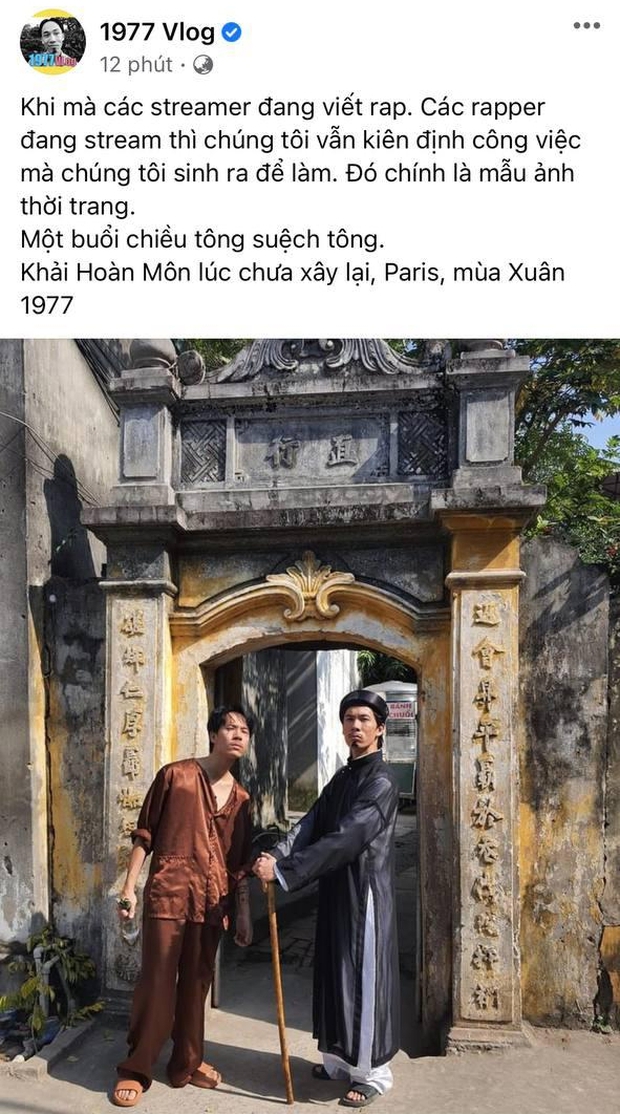 1977 Vlog cà khịa drama ViruSs và Bình Gold, bất ngờ nhất là hành động sửa status nhanh như một cơn gió - Ảnh 1.