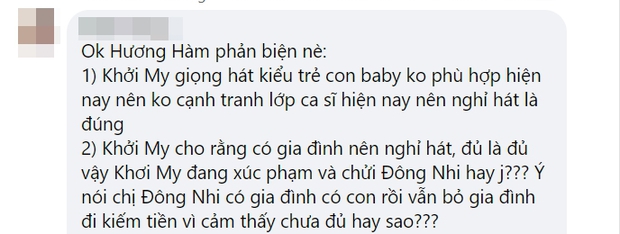 Khởi My giải thích lý do không đi hát, netizen tranh cãi nhắc đến cả Đông Nhi, Chi Pu và Phí Phương Anh - Ảnh 8.