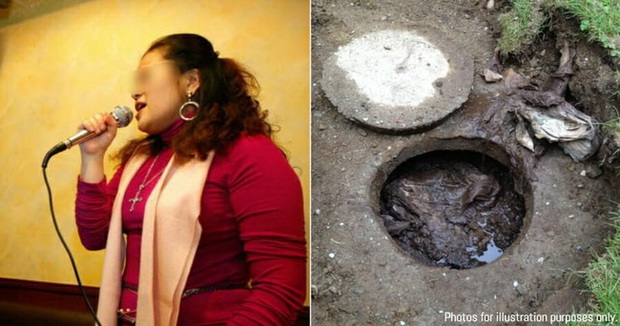 Đang dọn nhà thì mở karaoke lên hát, mẹ không ngờ lúc mình thỏa mãn đam mê hát hò thì 2 con đang vẫy vùng trong bể tự hoại đến chết - Ảnh 1.