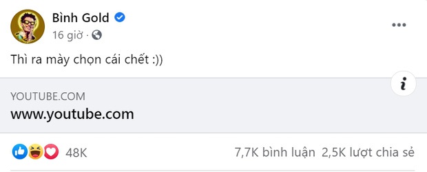 Bình Gold xoá hết status liên quan đến ồn ào với ViruSs, dọn đường cho track diss cực căng lấy hình tượng sấm sét dội xuống kẻ thù? - Ảnh 4.