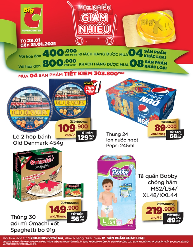 Cận Tết: 4 hệ thống siêu thị lớn nhất nước giảm giá tới 50% nhiều mặt hàng - Ảnh 6.