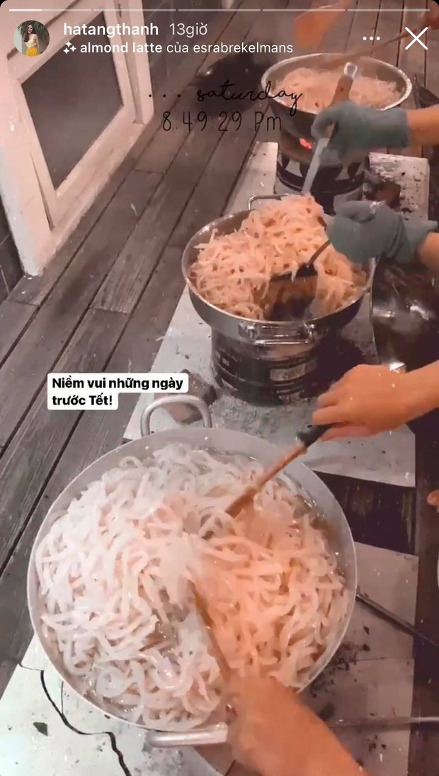 Hà Tăng “cân” cả bàn tiệc ăn Tết giới nhà giàu: Toàn món truyền thống nhưng bày biện đẳng cấp chẳng khác nhà hàng - Ảnh 2.