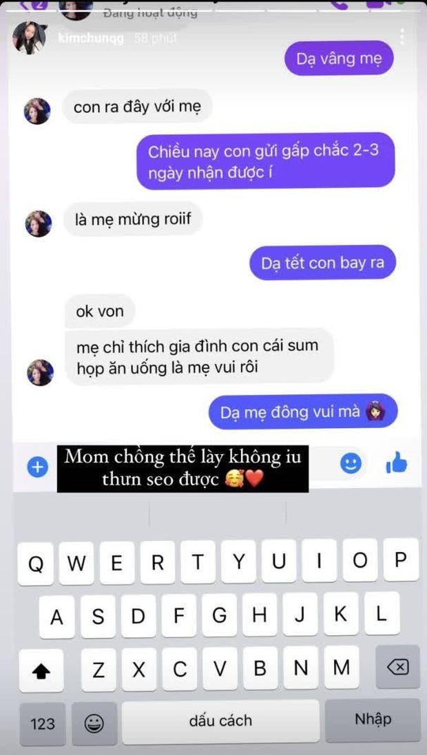 Sướng như hot girl Kim Chung Phan khi có mẹ chồng quá sức tâm lý ngày Tết - Ảnh 1.