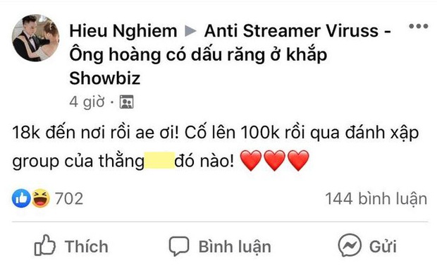 Xuất hiện trong nhóm kín anti ViruSs, Xemesis đăng trạng thái khó hiểu, dọa đánh sập group của ai đó - Ảnh 2. Xuất hiện trong nhóm kín anti ViruSs, Xemesis đăng trạng thái khó hiểu, dọa đánh sập group của ai đó - Ảnh 2.