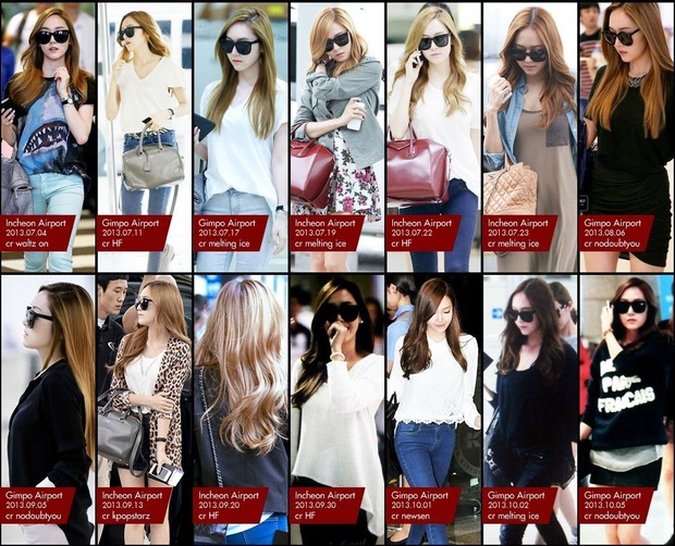 Tìm cả Kbiz, đố ai qua được thời trang sân bay của Jessica: Gần chục năm nhìn lại vẫn trendy như mới hôm qua - Ảnh 10. Tìm cả Kbiz, đố ai qua được thời trang sân bay của Jessica: Gần chục năm nhìn lại vẫn trendy như mới hôm qua - Ảnh 10.