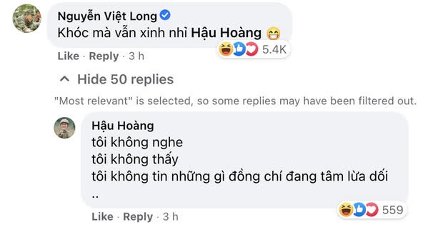 Mũi trưởng Long lần đầu có ý chối chuyện tình cảm khi được ghép đôi với Hậu Hoàng - Ảnh 4.