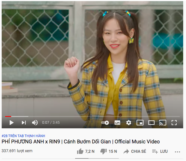 Sau 12 giờ lên sóng, MV của Phí Phương Anh nhận dislike gấp đôi lượt like riêng sản phẩm debut thu về cả rổ - Ảnh 3.