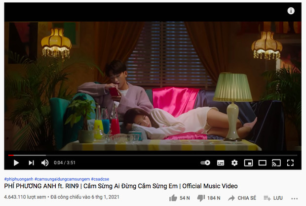 Sau 12 giờ lên sóng, MV của Phí Phương Anh nhận dislike gấp đôi lượt like riêng sản phẩm debut thu về cả rổ - Ảnh 4.