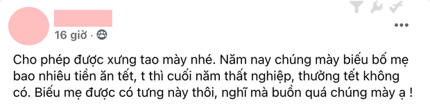 Dân mạng hỏi nhau Tết này lì xì cho bố mẹ được bao nhiêu, câu trả lời đa phần đều khiến người ta xót xa  - Ảnh 1.