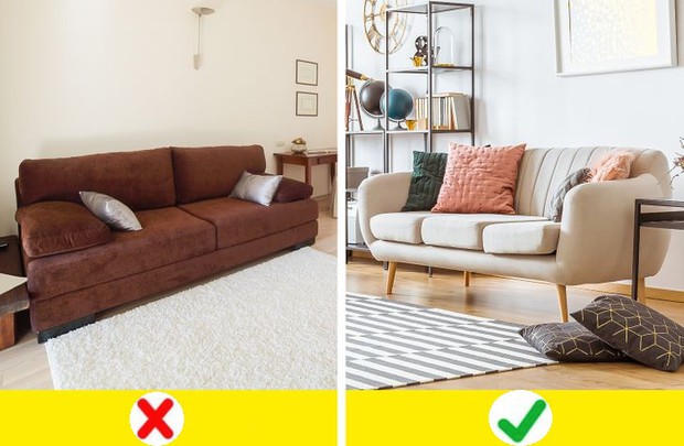 6 sai lầm mà ai cũng mắc phải khiến ngôi nhà đã nhỏ lại càng thêm tù  túng, chật chội - Ảnh 7.