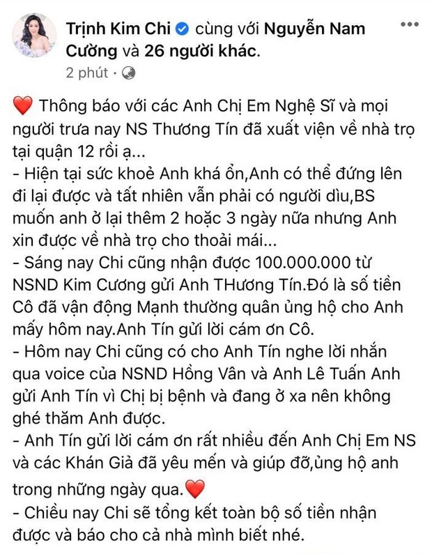 NS Thương Tín đã xuất viện sau 3 ngày đột quỵ, hình ảnh căn phòng trọ vỏn vẹn 20m2 tá túc cùng vợ gây xót xa - Ảnh 2.