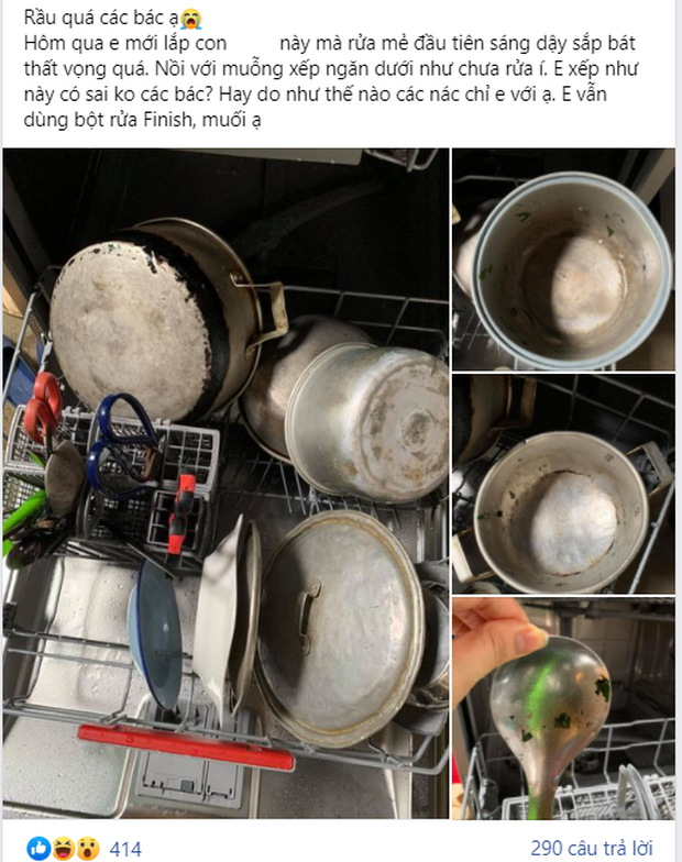 Đầu tư gần 20 triệu mua máy rửa bát, mẹ đảm Hà Tĩnh tưởng nhàn thân mà vẫn dở khóc dở cười khi phát hiện điều này - Ảnh 5.