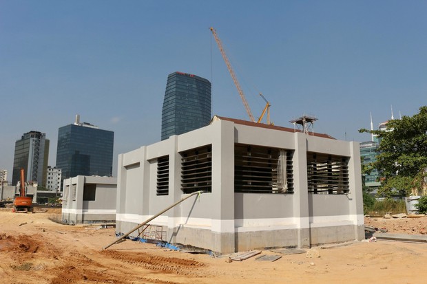 Hé lộ kiến trúc ấn tượng bên trong nhà ga ngầm Ba Son của tuyến Metro số 1 - Ảnh 11.