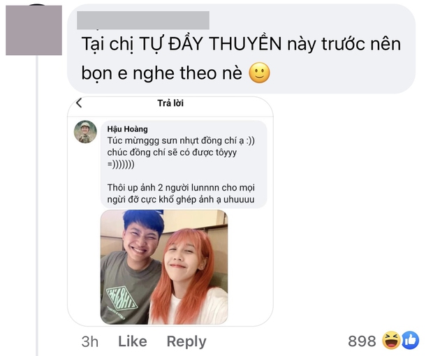 Hậu Hoàng tung ảnh tình tứ, tự đẩy thuyền với Jsol nhưng bị cả fan lẫn chính chủ phũ phàng! - Ảnh 4. Hậu Hoàng tung ảnh tình tứ, tự đẩy thuyền với Jsol nhưng bị cả fan lẫn chính chủ phũ phàng! - Ảnh 4.
