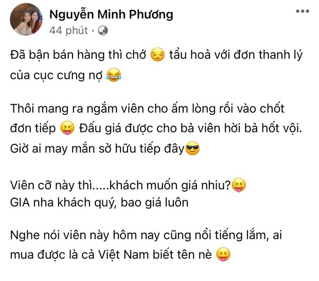 Giữa drama bị tố dùng ảnh pha ke, quản lý Ngọc Trinh chốt lại tình hình mua bán bất ngờ trong đại hội thanh lý bạc tỷ - Ảnh 2.