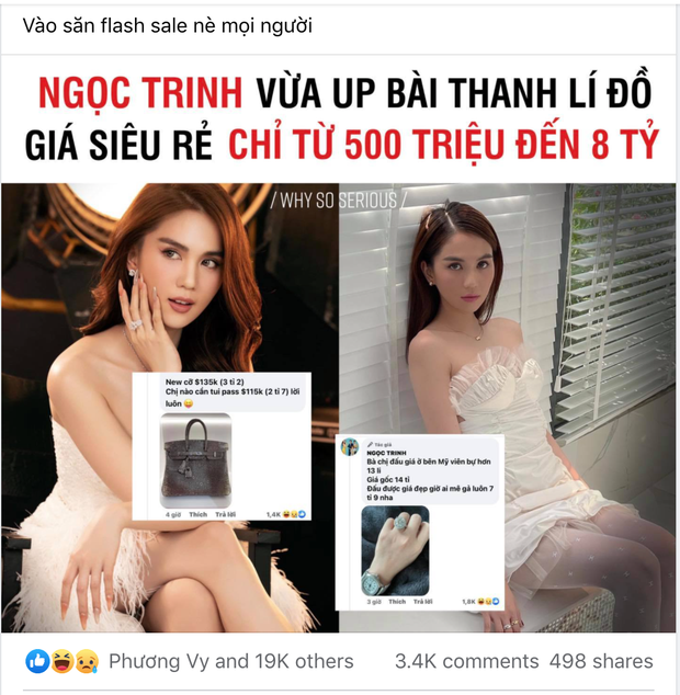 Ngọc Trinh thanh lý đồ phá đảo kỷ lục MXH: Sau 4 tiếng hơn 230 nghìn bình luận và các con số tương tác siêu khủng! - Ảnh 6.