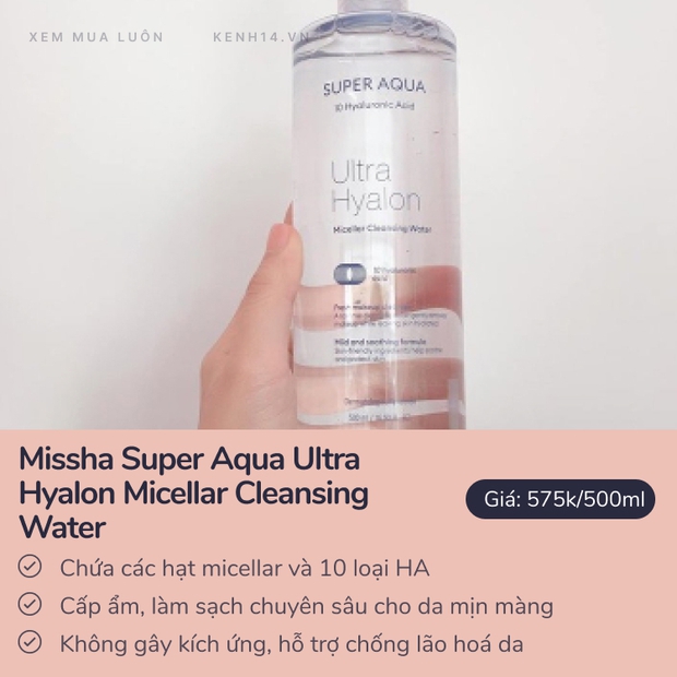 5 chai nước tẩy trang lạ tai nhưng lợi hại, đã dùng là chẳng lo lên mụn - Ảnh 8.