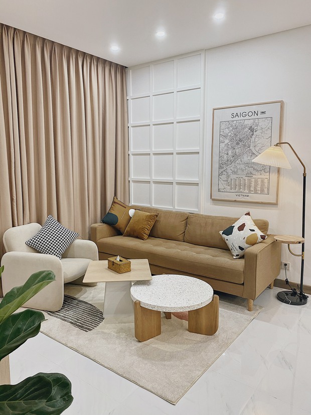 Cặp vợ chồng thiết kế nhà theo tông trắng - nâu đơn giản mà sang cực, nghe chia sẻ ý nghĩa tổ ấm là thấy ngưỡng mộ liền - Ảnh 2. Cặp vợ chồng thiết kế nhà theo tông trắng - nâu đơn giản mà sang cực, nghe chia sẻ ý nghĩa tổ ấm là thấy ngưỡng mộ liền - Ảnh 2.