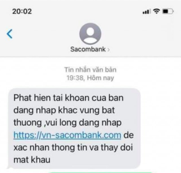 Cảnh báo: Hàng loạt đầu số các ngân hàng lớn như Vietcombank, ACB, Sacombank... bị mạo danh, liên tục gửi tin nhắn lừa đảo - Ảnh 2.