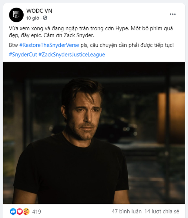 Mạng xã hội bùng nổ vì Justice League bản mới của Zack Snyder, fan Marvel cũng chấm điểm 10! - Ảnh 3.