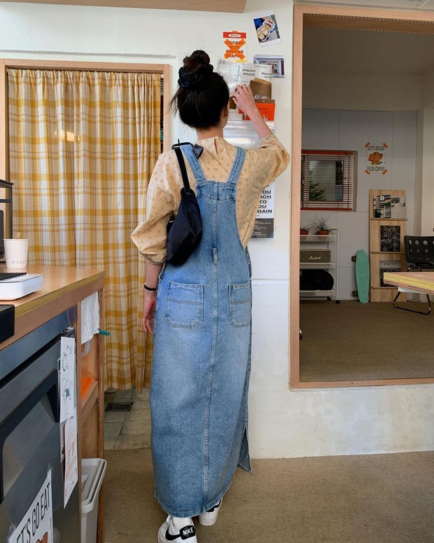 Làm mới loạt items cũ trong tủ đồ bằng 12 công thức mix&match xinh tươi, trendy của hội gái Hàn - Ảnh 5. Làm mới loạt items cũ trong tủ đồ bằng 12 công thức mix&match xinh tươi, trendy của hội gái Hàn - Ảnh 5.