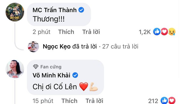 Phản ứng gây chú ý của Trấn Thành và dàn sao Vbiz ngay dưới status đính chính của Lan Ngọc: Chỉ 1 chữ đủ nói lên tất cả! - Ảnh 2.