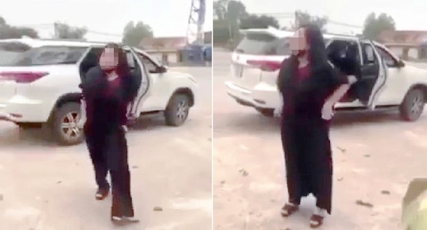 Người phụ nữ cởi đồ trước cửa đền: Tố cáo ngược bị nhân viên xúc phạm danh dự? - Ảnh 1.