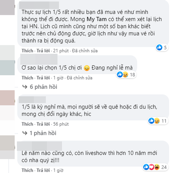 Mỹ Tâm chốt lịch tổ chức liveshow Tri Âm sau dịch Covid-19, fan Hà Nội liền than trời vì ngày diễn ra quá tréo ngoe! - Ảnh 3.