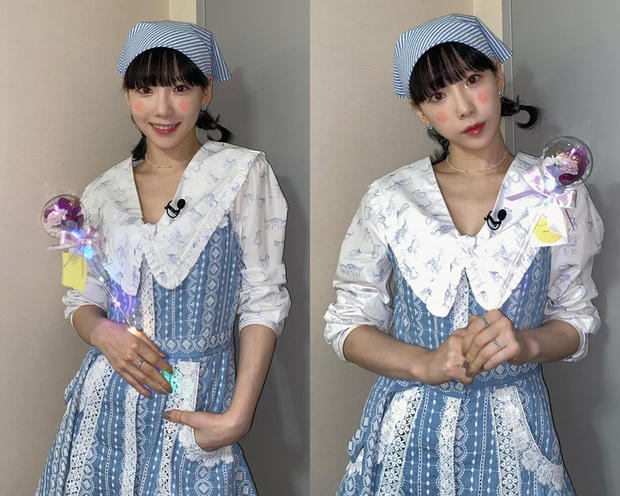 Taeyeon cân hết mọi kiểu makeup và trang phục khó cảm, visual đẹp bất chấp của Kbiz là đây chứ đâu! - Ảnh 10.
