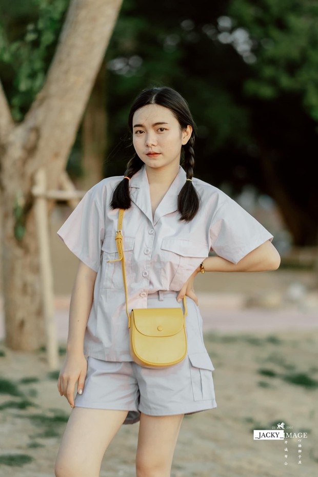 Gái xinh Lào du học ngành Dược ở Sài Gòn hút fan trên TikTok nhờ vẻ ngoài xinh đẹp - Ảnh 5.