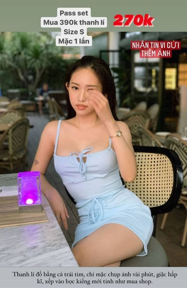 Thúy Vi cũng thanh lý đồ: Nhiều váy điệu đà, sexy mới mặc 1 lần, giá cực rẻ chỉ từ 190k - Ảnh 8.