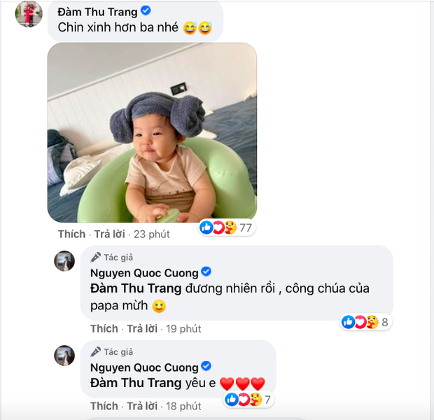 Cường Đô La tung ảnh ngày bé như copy - paste với Suchin, ai ngờ mẹ bỉm “đẻ thuê” Đàm Thu Trang phán ngay câu này! - Ảnh 3. Cường Đô La tung ảnh ngày bé như copy - paste với Suchin, ai ngờ mẹ bỉm “đẻ thuê” Đàm Thu Trang phán ngay câu này! - Ảnh 3.