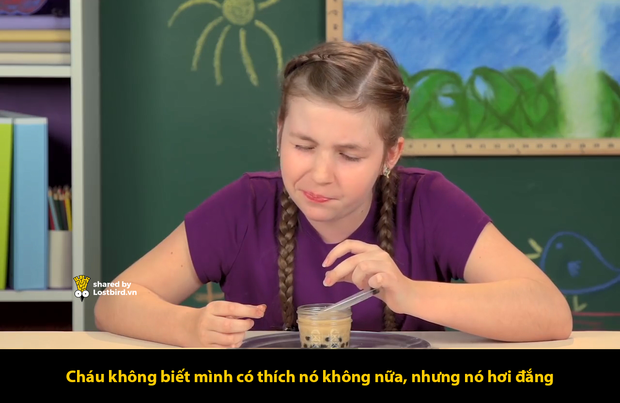 Phản ứng khó tin của trẻ em phương Tây khi thử uống trà sữa: Cứ tưởng là ai cũng thích món này chứ? - Ảnh 3. Phản ứng khó tin của trẻ em phương Tây khi thử uống trà sữa: Cứ tưởng là ai cũng thích món này chứ? - Ảnh 3.