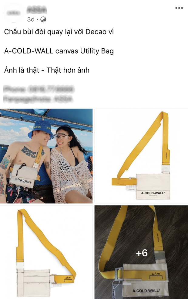 Shop online quá vô duyên khi tung tin Châu Bùi đòi quay lại với Decao, chính chủ nghe xong có luôn phản ứng - Ảnh 2. Shop online quá vô duyên khi tung tin Châu Bùi đòi quay lại với Decao, chính chủ nghe xong có luôn phản ứng - Ảnh 2.