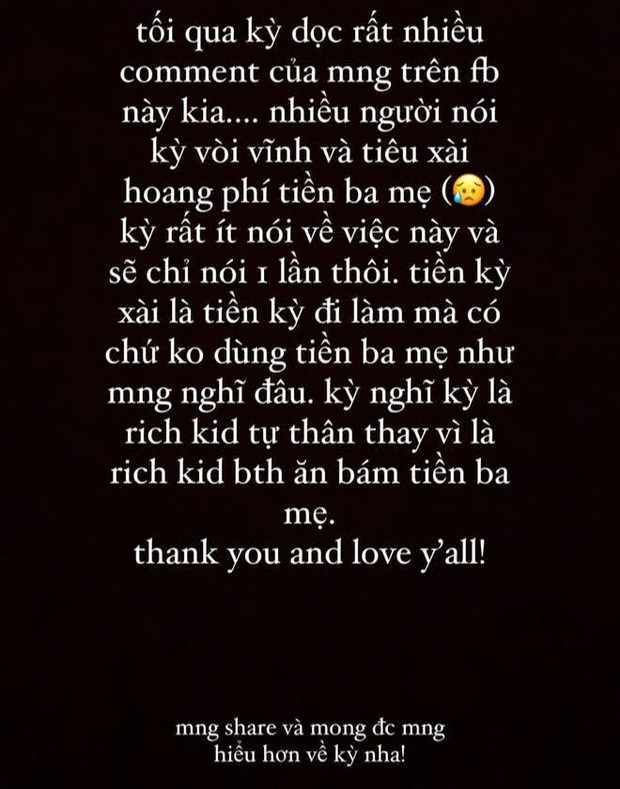 Fanboy từng mạnh tay chi gần 100 triệu để ngồi cạnh Ngọc Trinh tuyên bố mình là rich kid tự thân, không ăn bám bố mẹ! - Ảnh 2. Fanboy từng mạnh tay chi gần 100 triệu để ngồi cạnh Ngọc Trinh tuyên bố mình là rich kid tự thân, không ăn bám bố mẹ! - Ảnh 2.