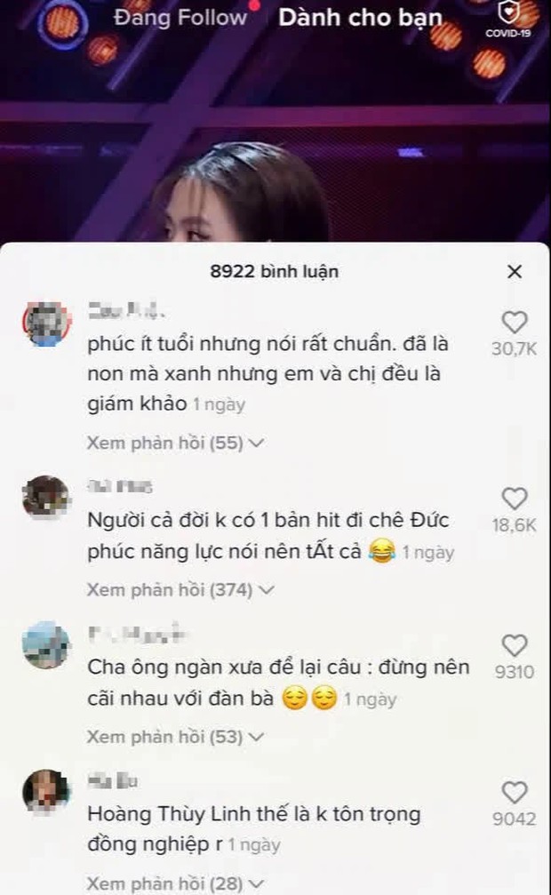 Clip: Hoàng Thuỳ Linh chê Đức Phúc còn non và xanh lắm trên show, đàn em đáp lại và netizen tranh cãi nhiệt tình - Ảnh 4.