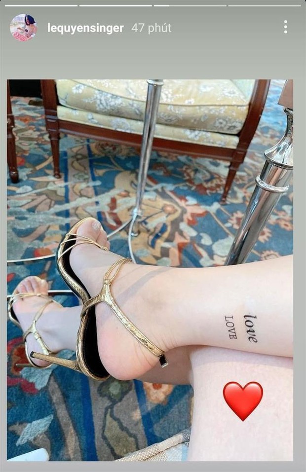 Lệ Quyên khoe hình xăm mới, netizen liền đoán là vì Lâm Bảo Châu? - Ảnh 2.