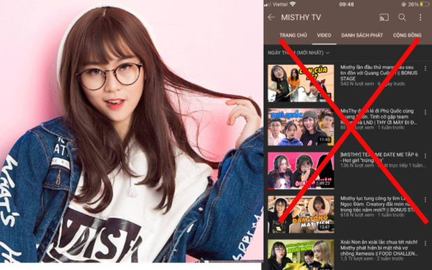 MisThy chốt hạ số phận kênh YouTube 6 triệu lượt theo dõi, 90% là toang rồi - Ảnh 2.