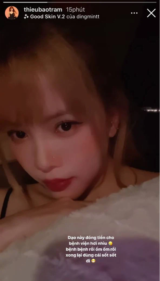 Sau drama trà xanh, Thiều Bảo Trâm gây lo lắng khi tiết lộ phải nhập viện thường xuyên - Ảnh 2.