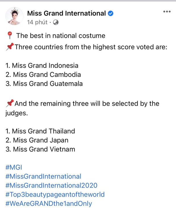 Cập nhật Chung kết Miss Grand International 2020: Ngọc Thảo được dự đoán “chắc chắn làm nên chuyện”, Top 60 chuẩn bị chào sân! - Ảnh 3.